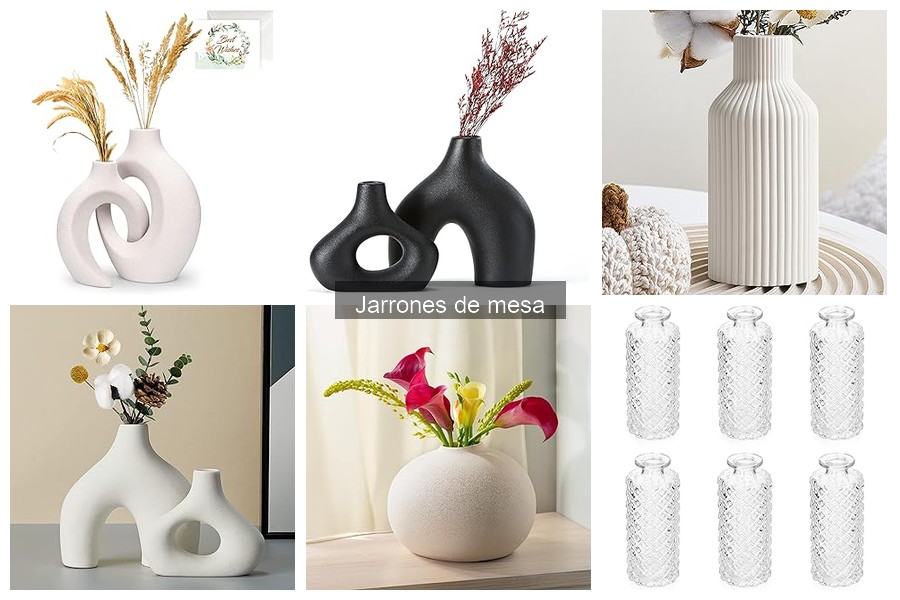 Guía de compra: Jarrones de mesa para decorar tu hogar