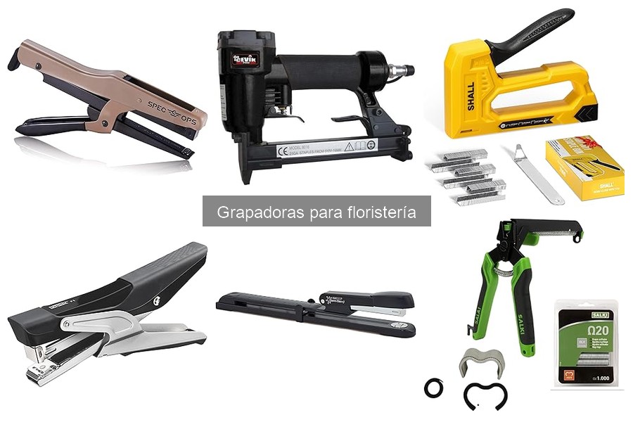 Guía de compra: mejores grapadoras para floristería