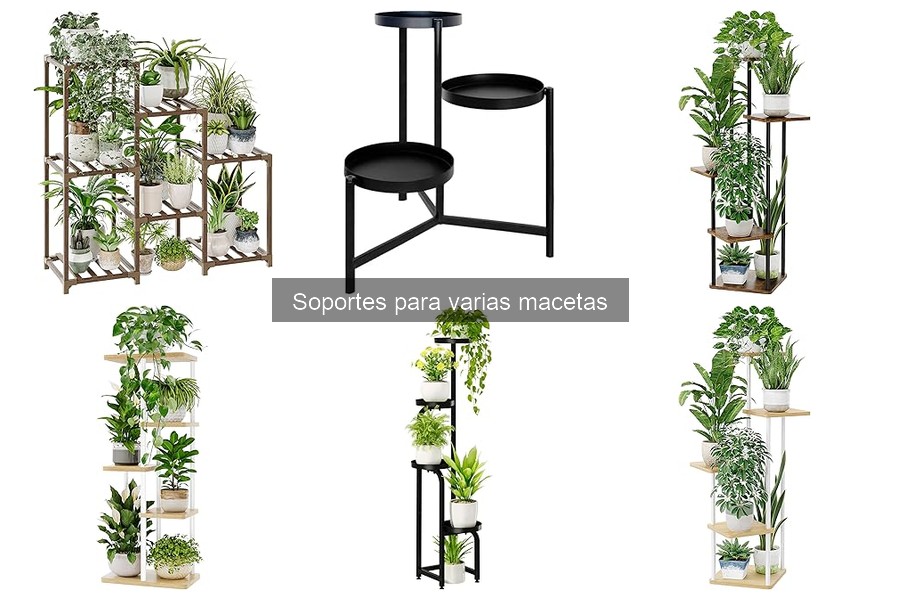 Guía de compra: Soportes para varias macetas