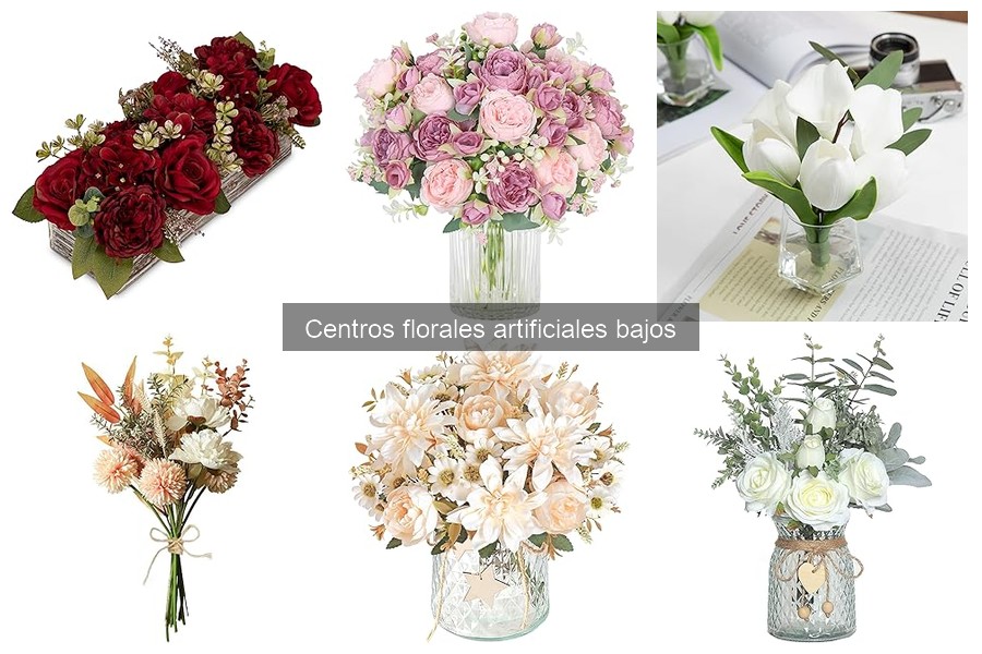 Guía para Elegir Centros Florales Artificiales Bajos