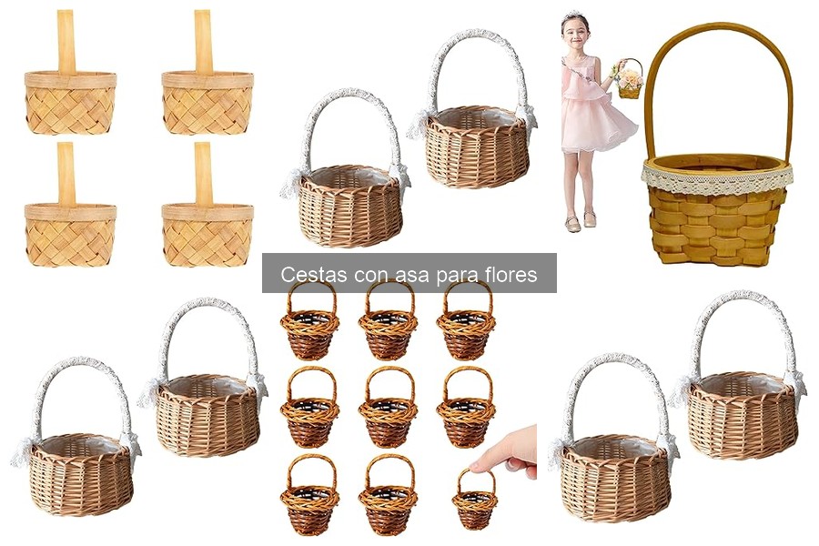 Guía para elegir cestas con asa para flores