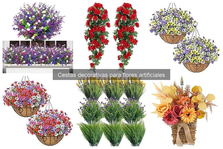 Guía para Elegir Cestas Decorativas para Flores Artificiales