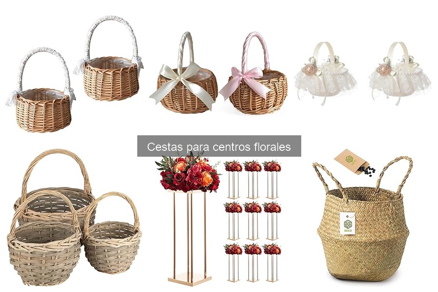 Guía para Elegir Cestas para Centros Florales Perfectas