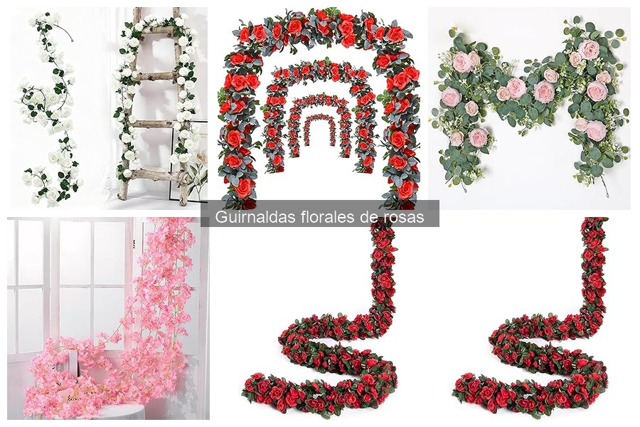 Guía para Elegir Guirnaldas Florales de Rosas según el Evento