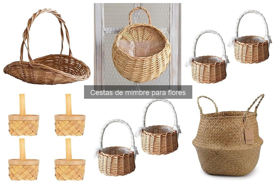 Guía para Elegir la Cesta de Mimbre Ideal para Flores
