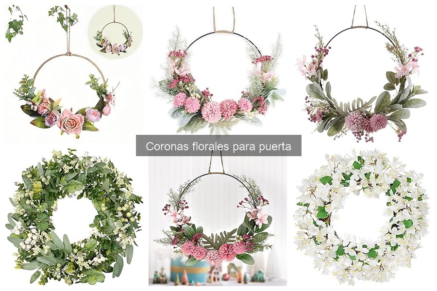 Guía para Elegir la Mejor Corona Floral para la Puerta