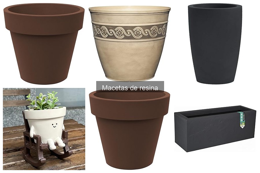 Guía para elegir macetas de resina para tus plantas