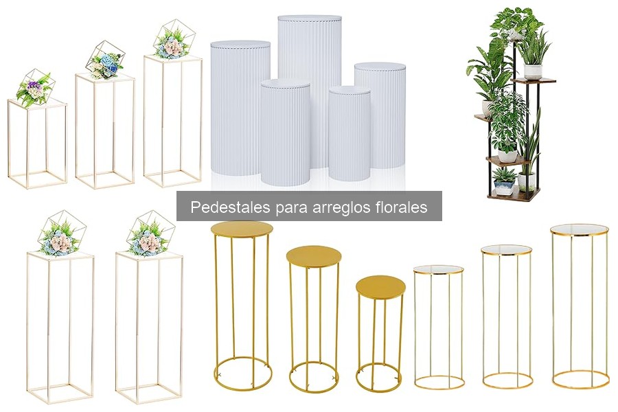 Guía para elegir pedestales para arreglos florales