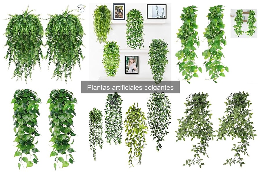 Guía para Elegir Plantas Artificiales Colgantes Ideales