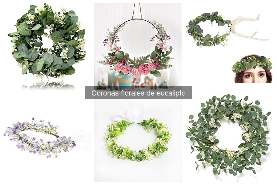 Ideas creativas de decoración con coronas de eucalipto para el hogar