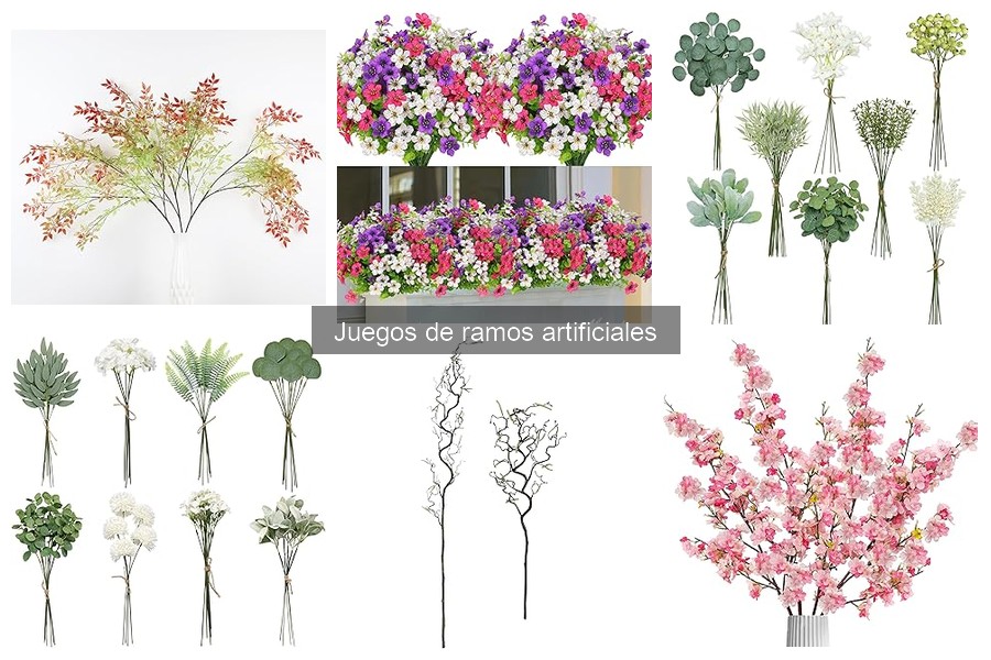 Ideas creativas de decoración con ramos artificiales para tu hogar