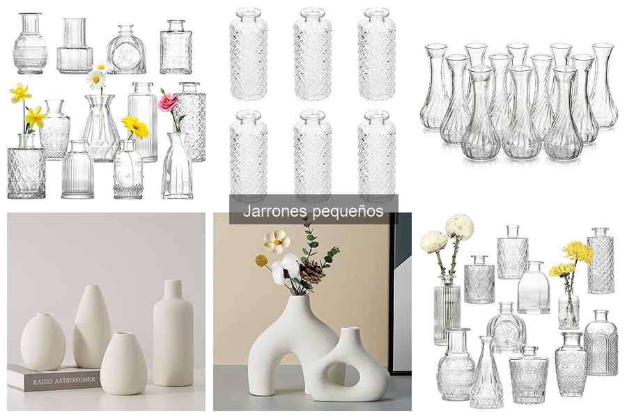 Ideas Creativas para Arreglos en Jarrones Pequeños