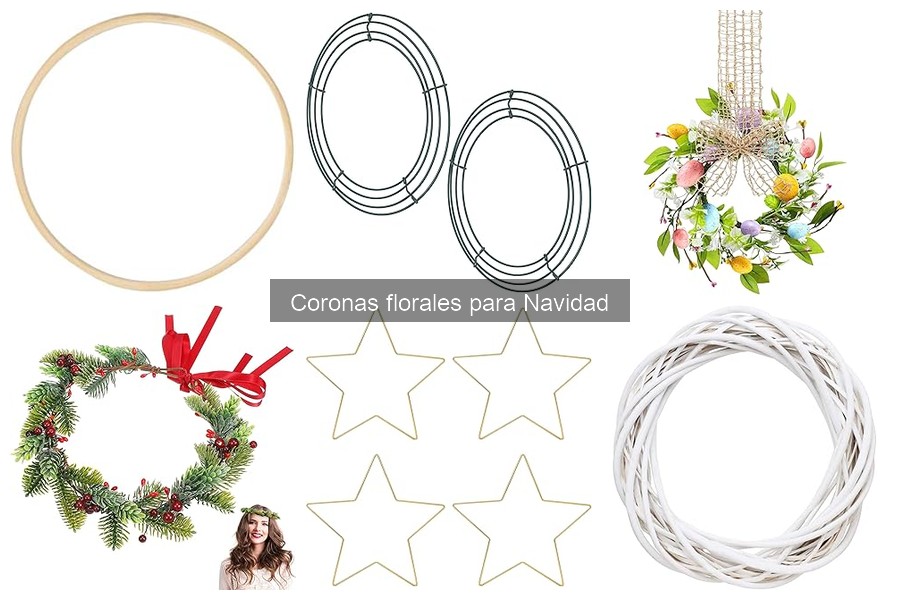 Ideas Creativas para Decorar con Coronas Florales en Navidad