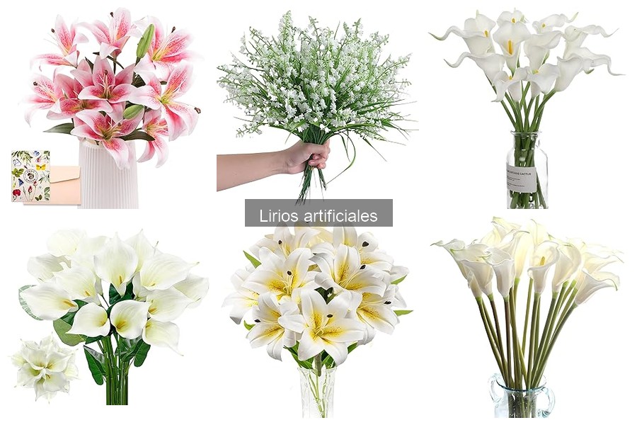 Ideas creativas para decorar con lirios artificiales