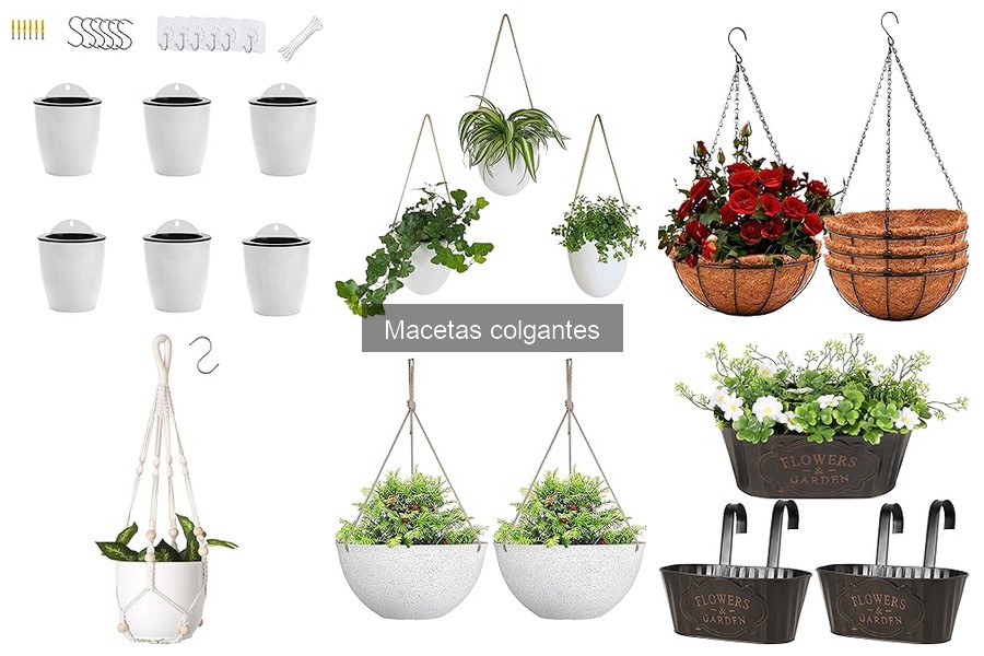 Ideas creativas para decorar con macetas colgantes