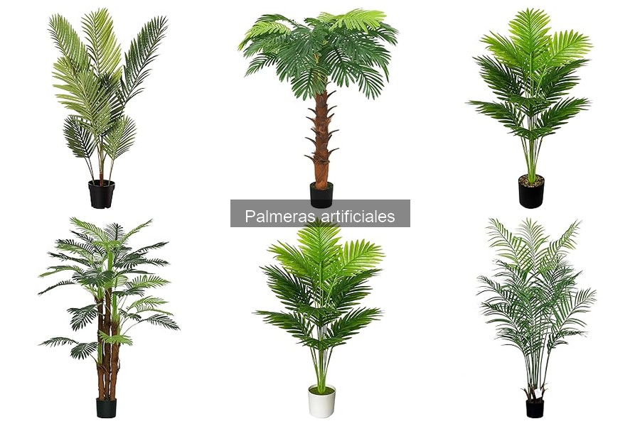 Ideas creativas para decorar con palmeras artificiales