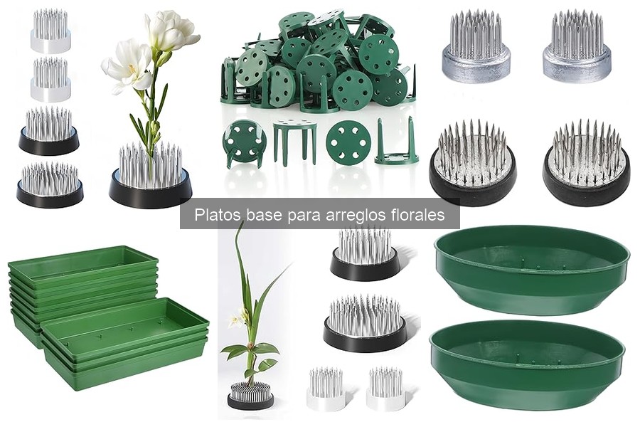 Ideas creativas para decorar platos base en arreglos florales