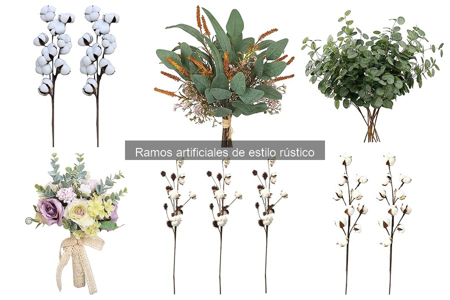 Ideas Creativas para Ramos Artificiales de Estilo Rústico