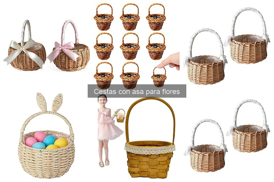Ideas creativas para usar cestas con asa en decoración