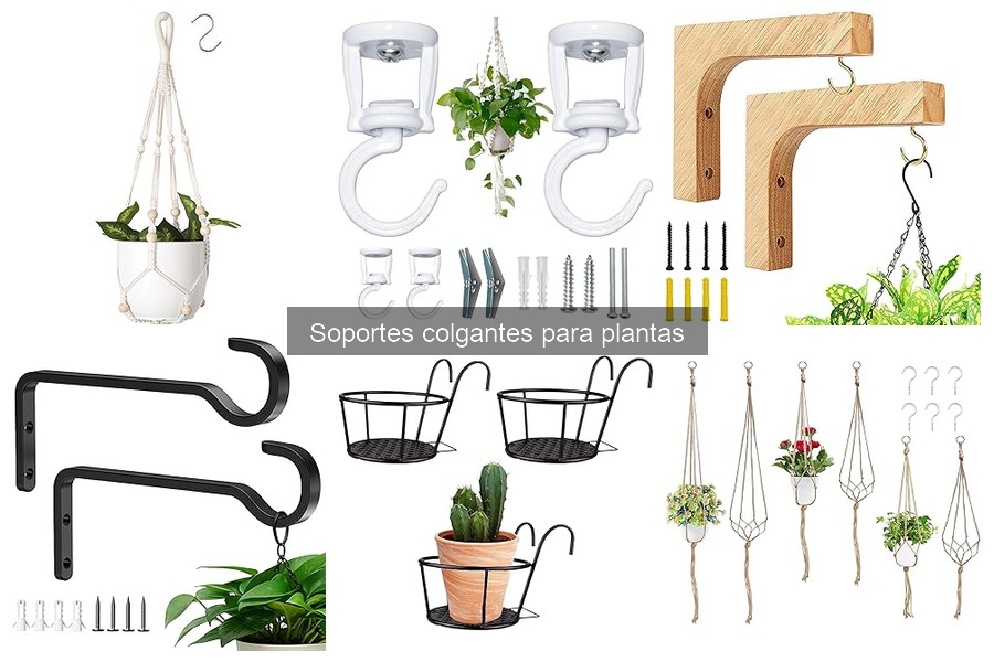 Ideas Creativas para Usar Soportes Colgantes en Decoración