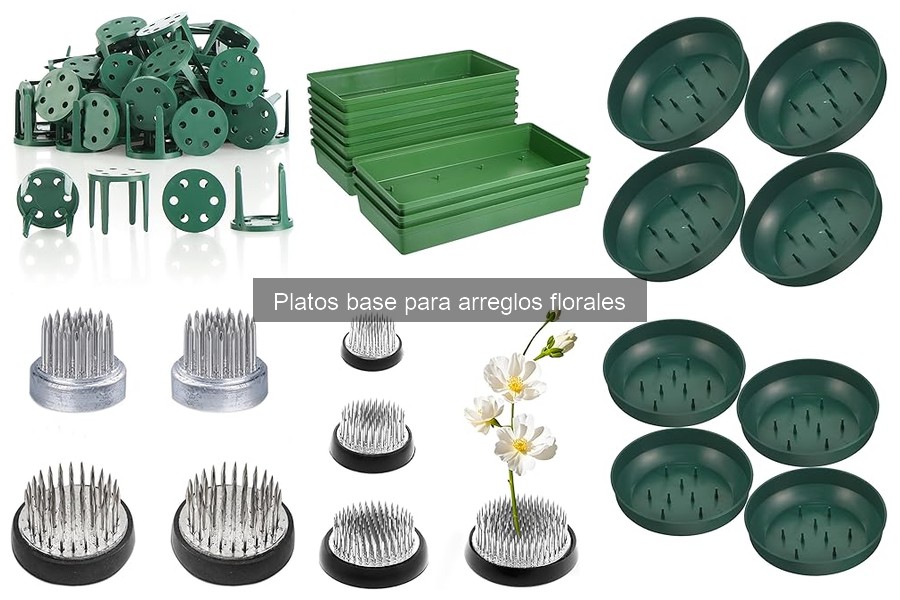 Ideas de Decoraciones para Combinar con Platos Base Florales