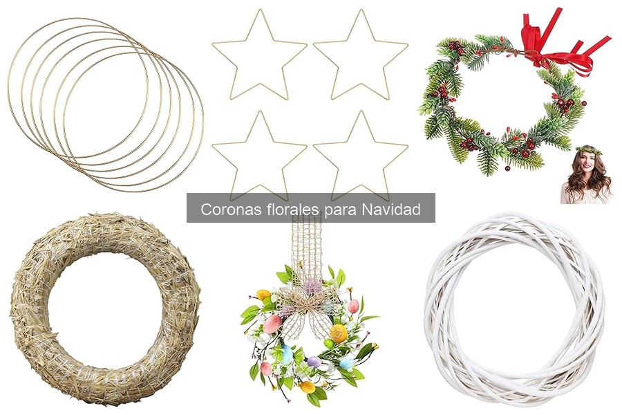 Ideas DIY para crear coronas navideñas fáciles y bonitas
