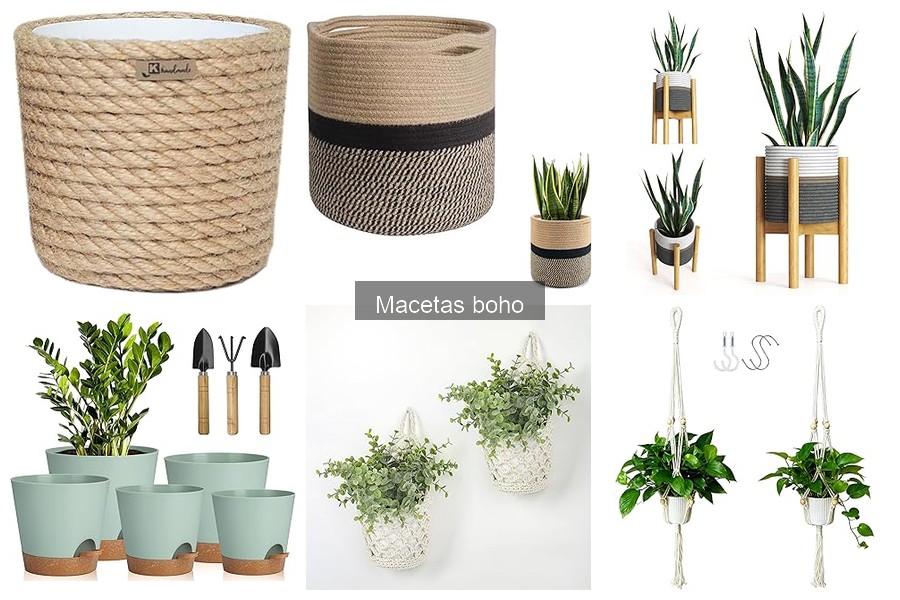 Impacto ambiental de las macetas boho: ¿son ecológicas?