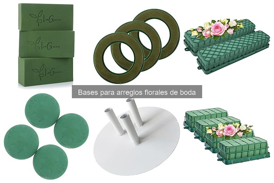 Impacto del clima en bases para arreglos florales de boda