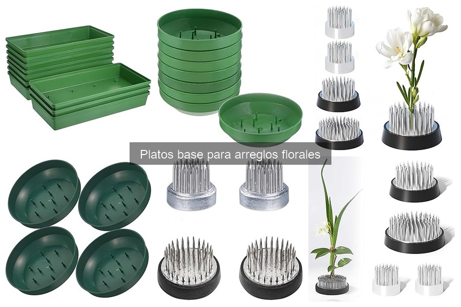 Instalación de Platos Base en Arreglos Florales: Guía Práctica