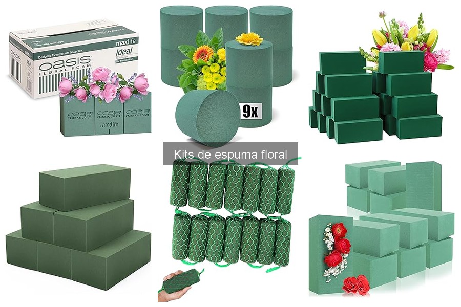 Instrucciones para Usar Kits de Espuma Floral Eficazmente