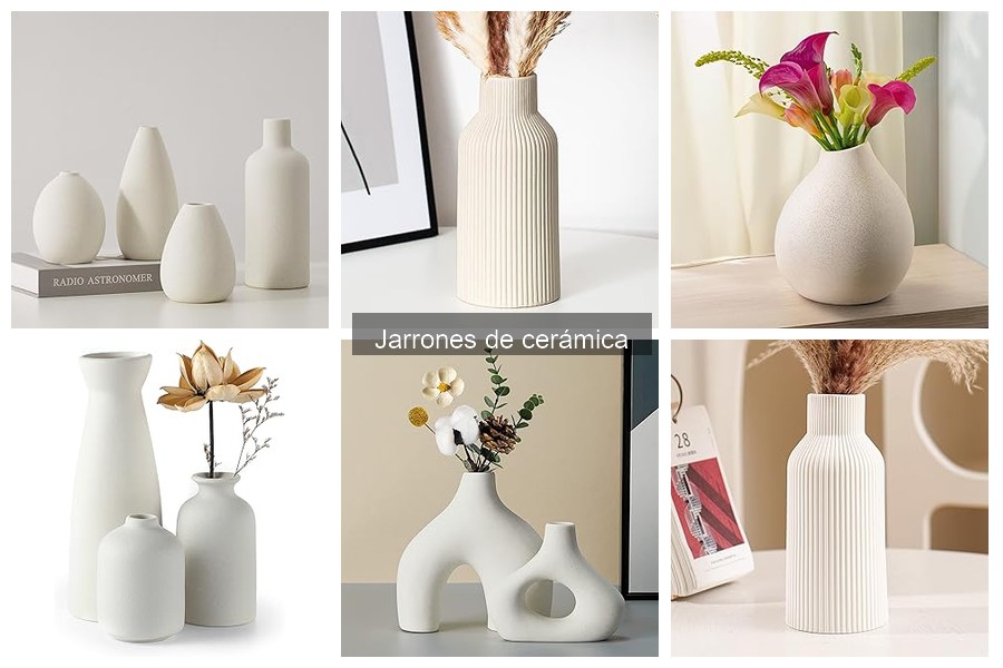 Jarrones de cerámica: tendencias actuales en decoración