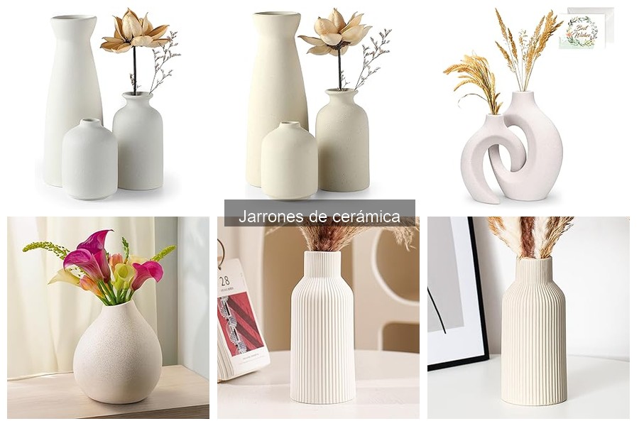 Jarrones de cerámica vs. jarrones de vidrio: ¿Cuál elegir?