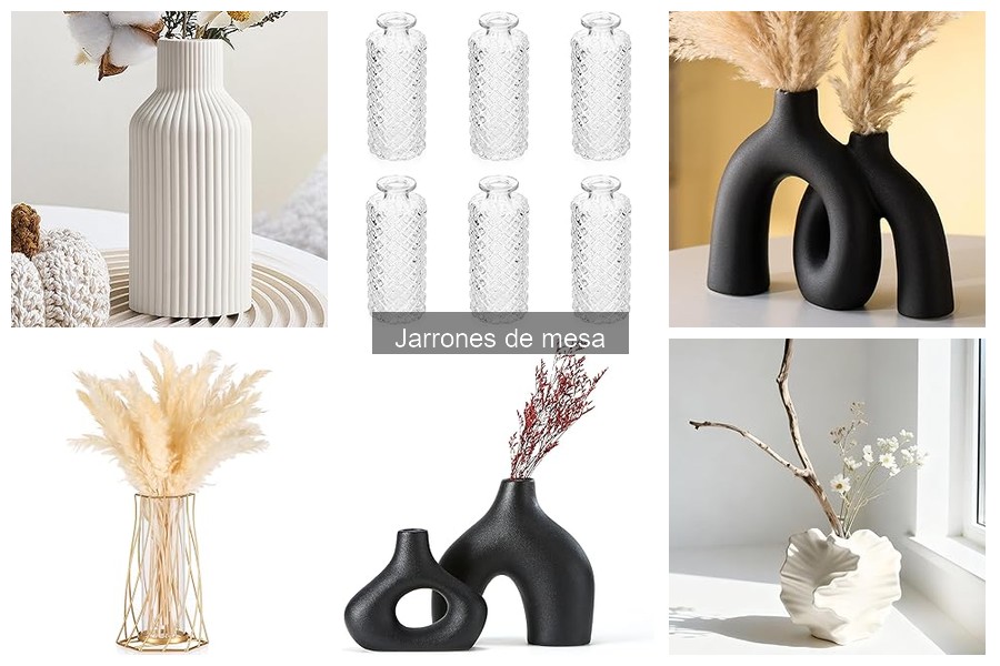 Jarrones de mesa temáticos para ocasiones especiales
