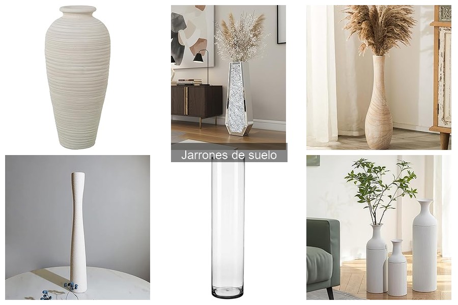Jarrones de suelo: ¿Mejor para interiores o exteriores?