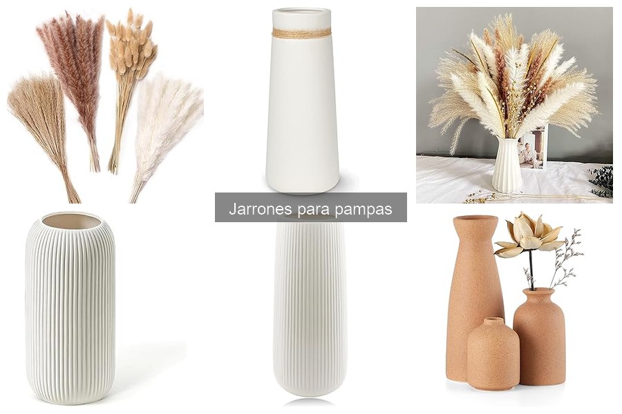 Jarrones para pampas de diseño exclusivo: ¡Descúbrelos aquí!