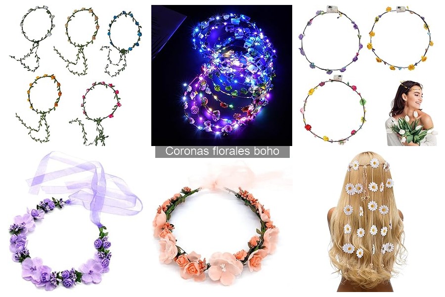 Las mejores tiendas para comprar coronas florales boho