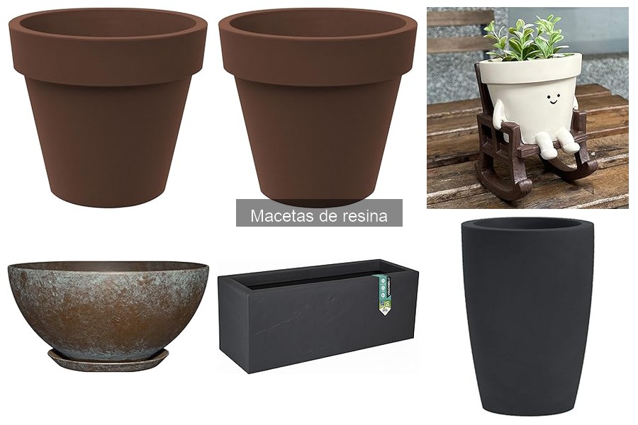 Macetas de resina personalizadas: dónde comprarlas