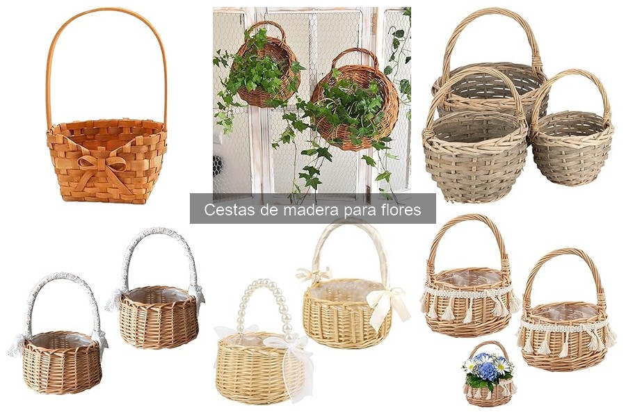 Mantenimiento de cestas de madera para flores: Guía práctica