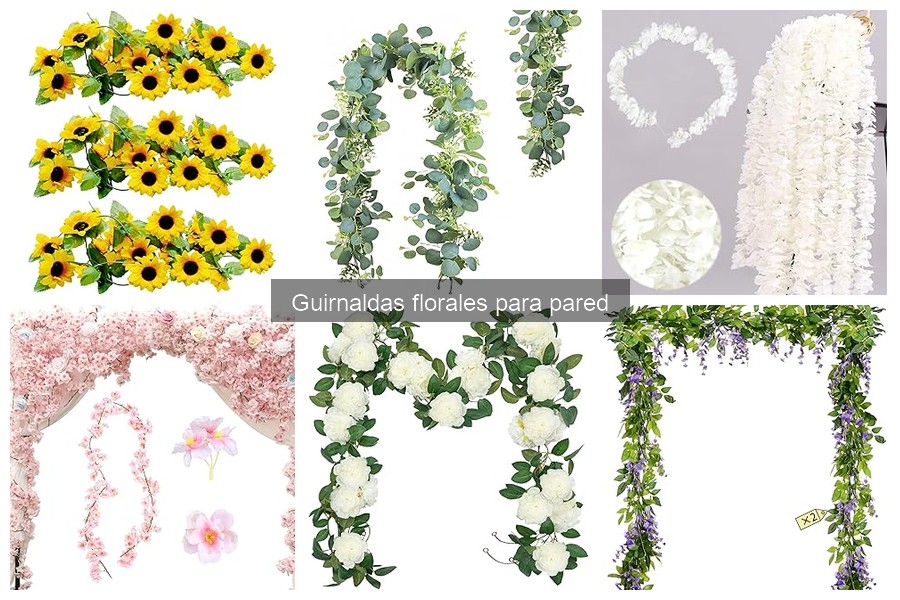 Mantenimiento de guirnaldas florales artificiales: Cuidados esenciales