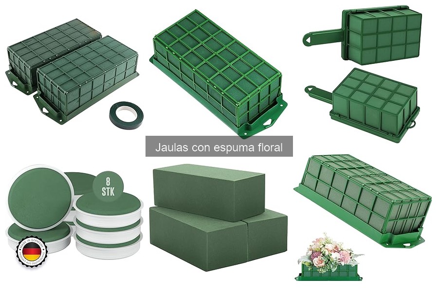 Mantenimiento de jaulas con espuma floral: cuidados y limpieza