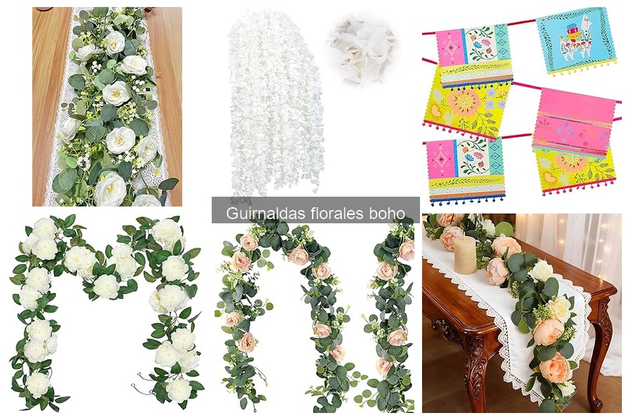 Materiales para guirnaldas florales boho: Guía completa