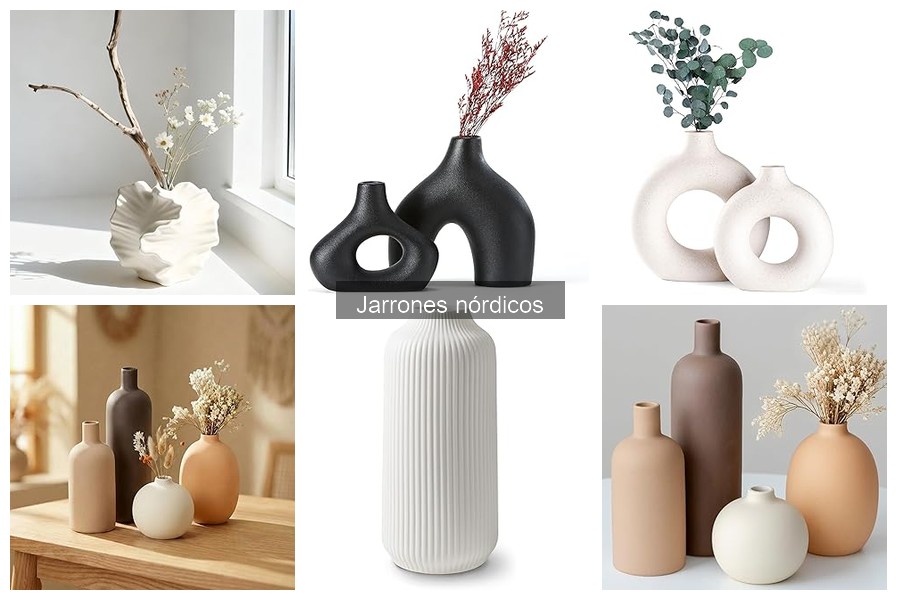 Mejor jarrón nórdico para salones pequeños - Guía de compra