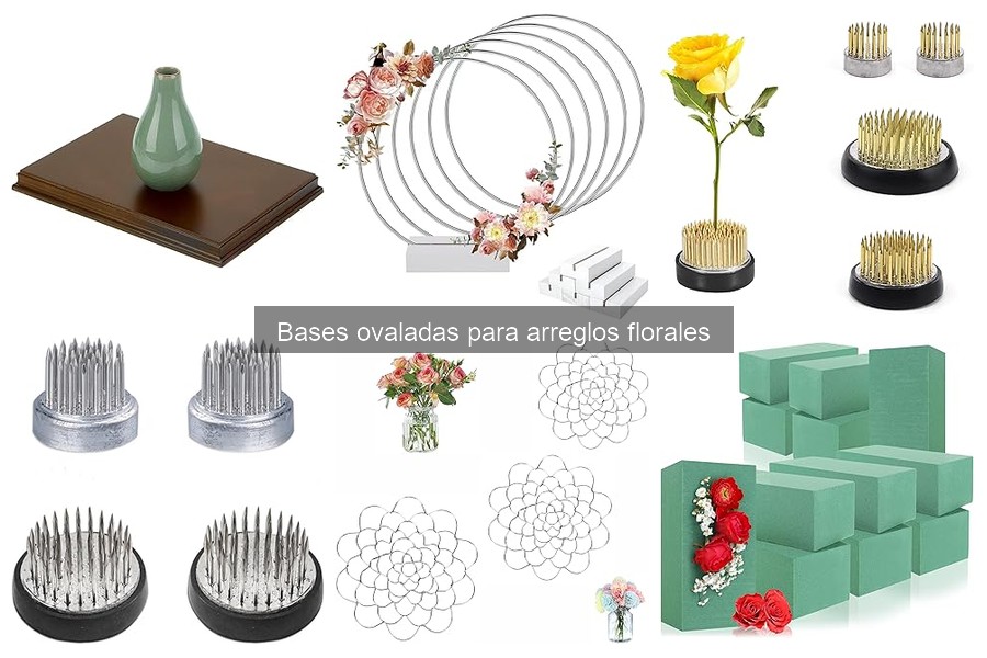 Mejores bases ovaladas para decoración de eventos