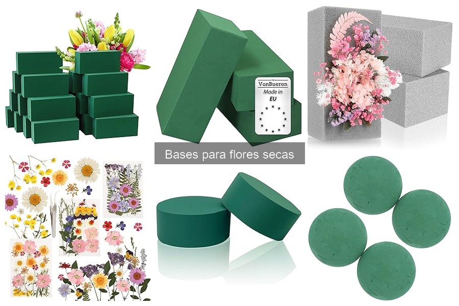 Mejores bases para flores secas en eventos especiales