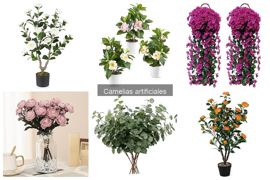Mejores camelias artificiales para decorar tu hogar