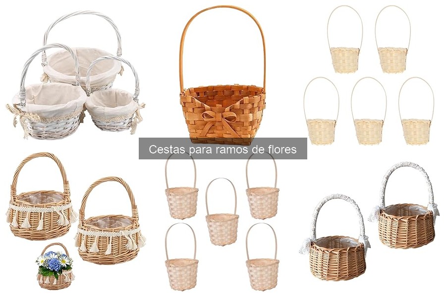 Mejores cestas para ramos de flores en Amazon 2023