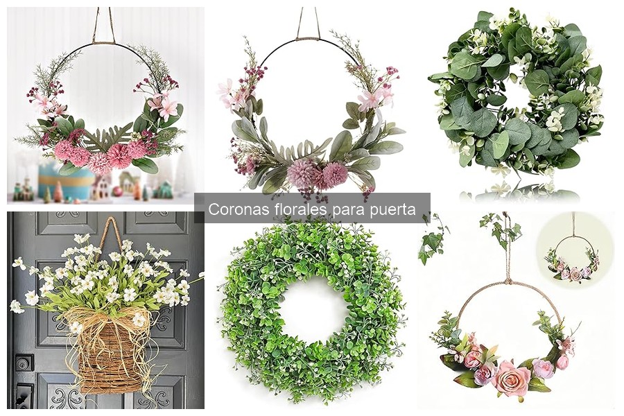 Mejores coronas florales para primavera: Comparativa 2023