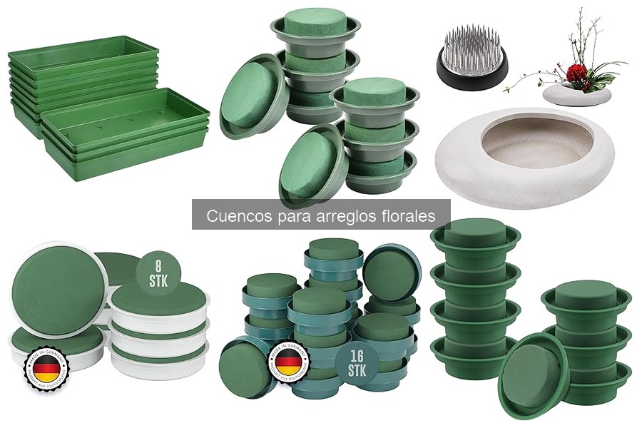 Mejores cuencos para arreglos florales en 2023