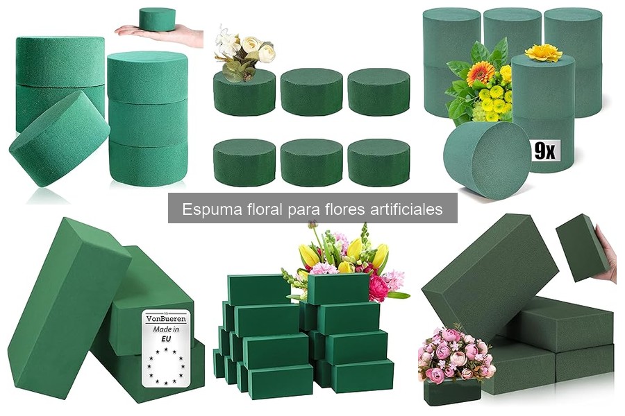 Mejores flores para usar con espuma floral en decoración