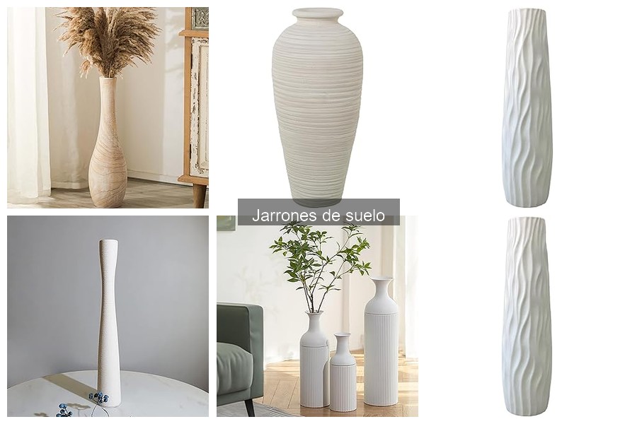 Mejores jarrones de suelo para decoración moderna
